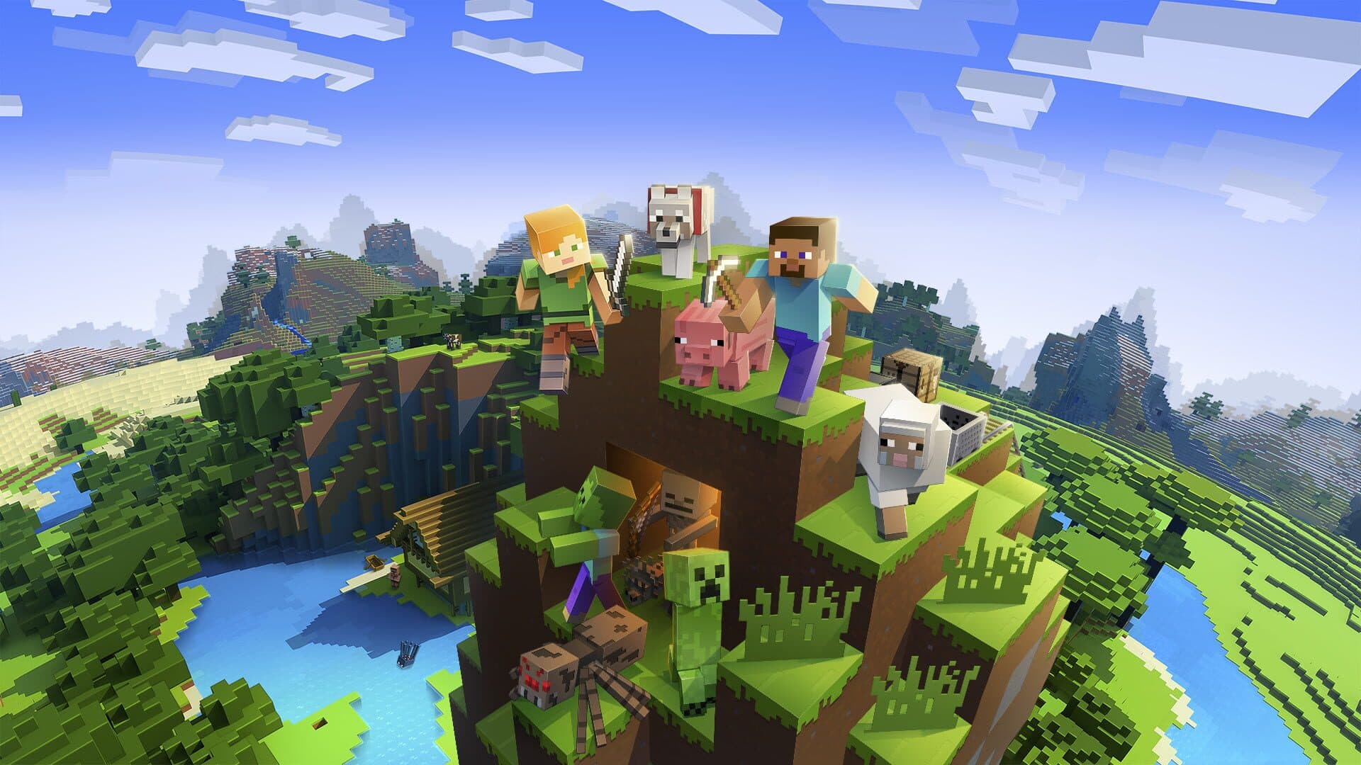 Minecraft box art
